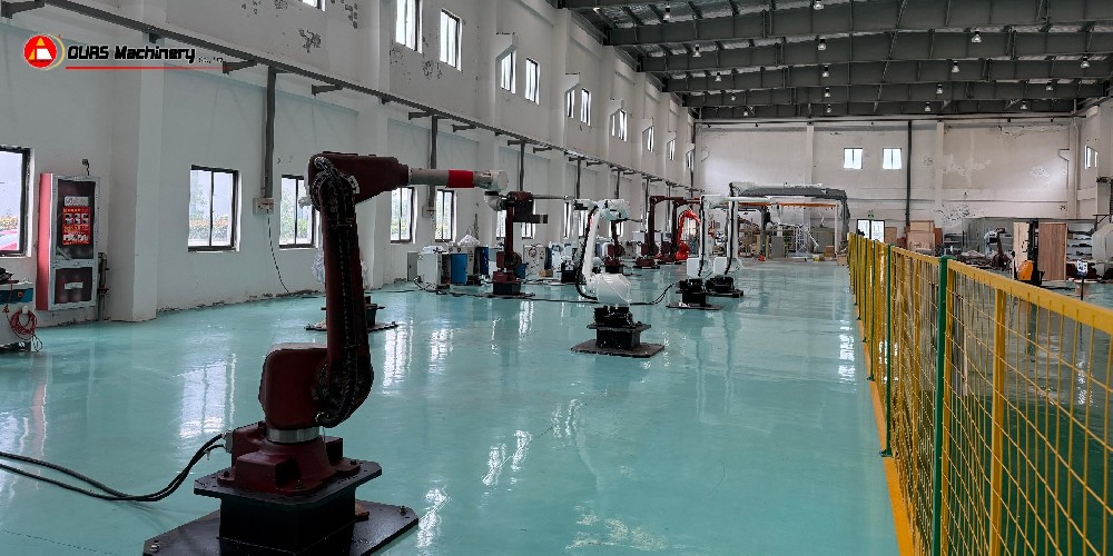 Successful acceptance of the automatic spray painting line project for Russian shock absorbers